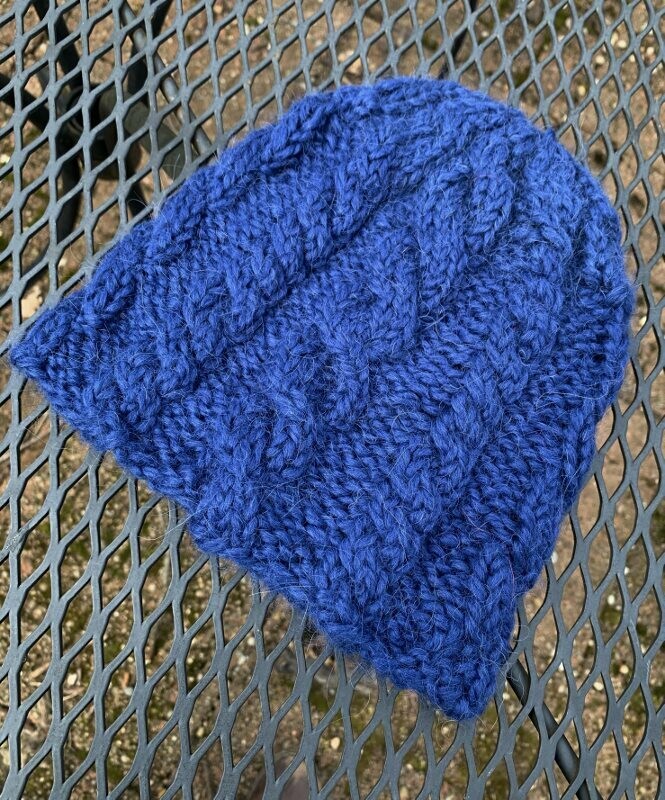 Darn Knit Cable Hat