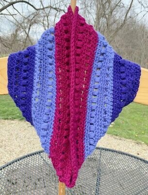 Bands of Color Infinity Scarf