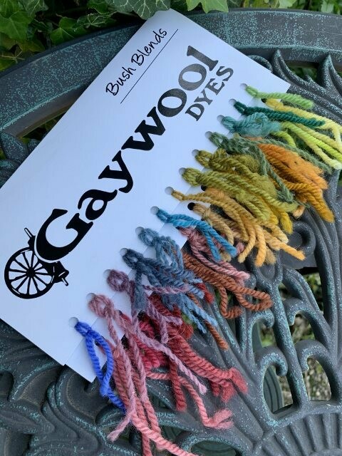 Gaywool Dyes - Bush Blends