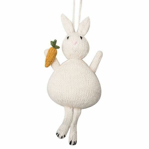 Alpaca Bunny Ornament