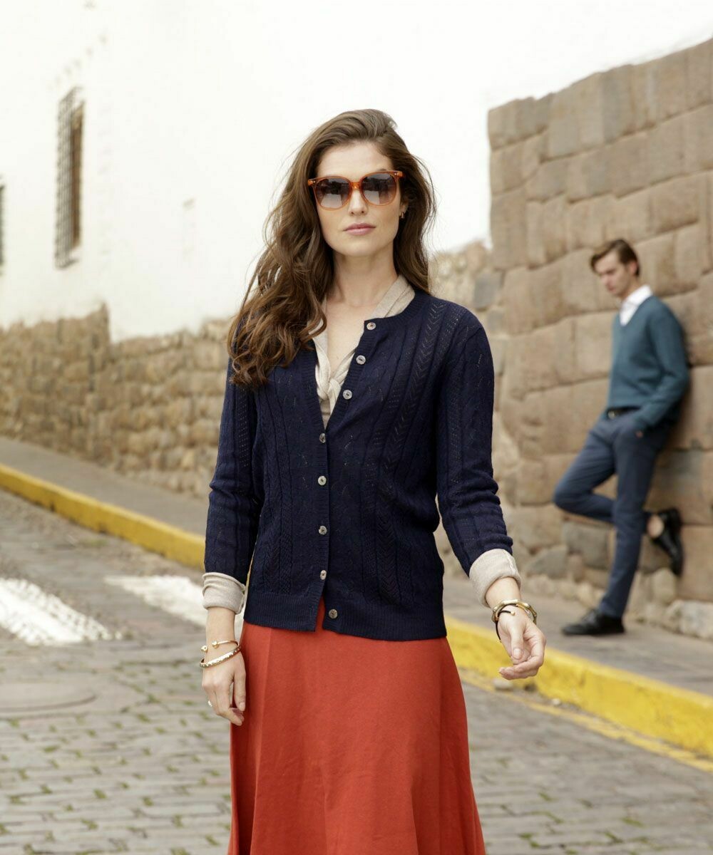 Natalia Baby Alpaca Cardigan