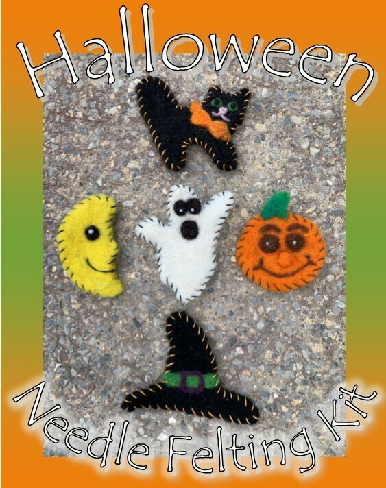 Halloween Needle Felting Kit