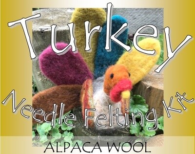 Turkey Needle Felting Kit
