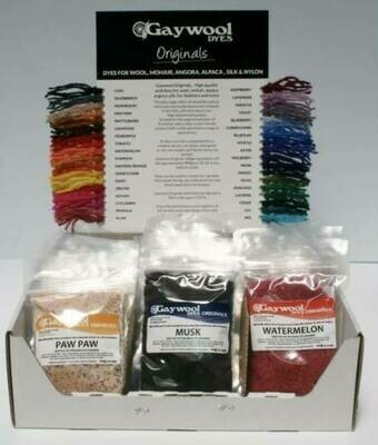 Gaywool Dyes