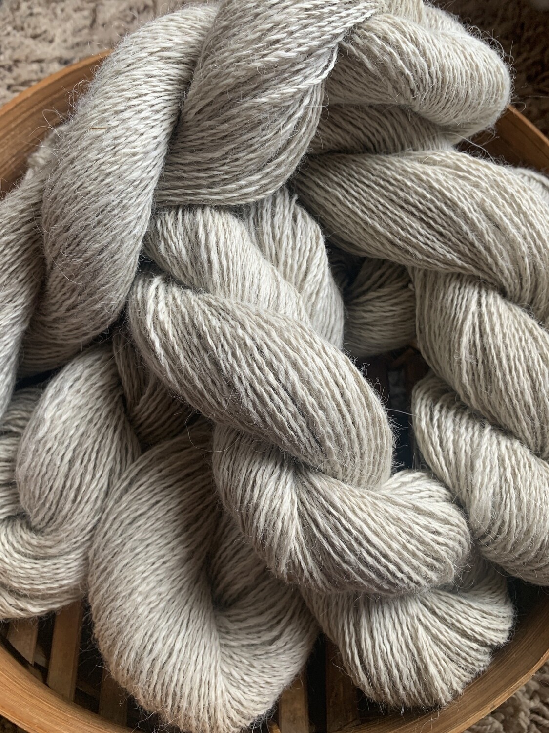 Suri Alpaca Yarn - Parchment