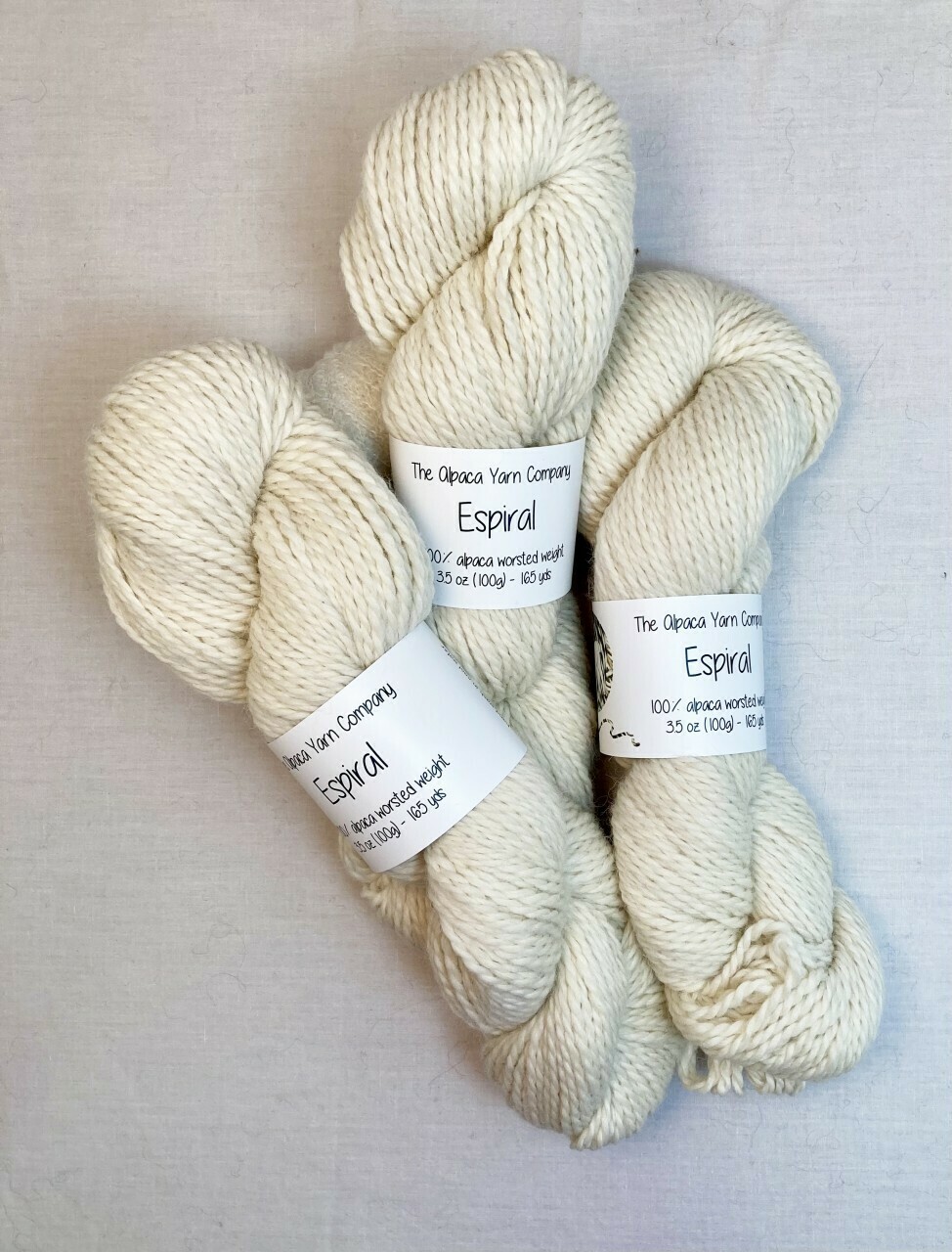 Espiral Alpaca Yarn - White