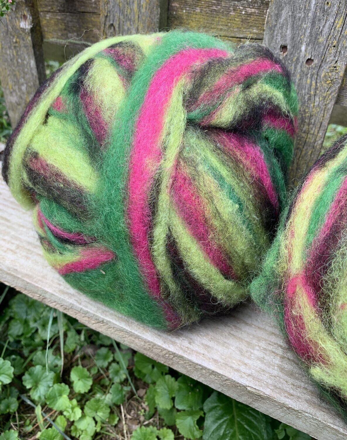 Alpaca Wool Roving Fiesta