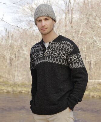 Alpaca Print Sweater