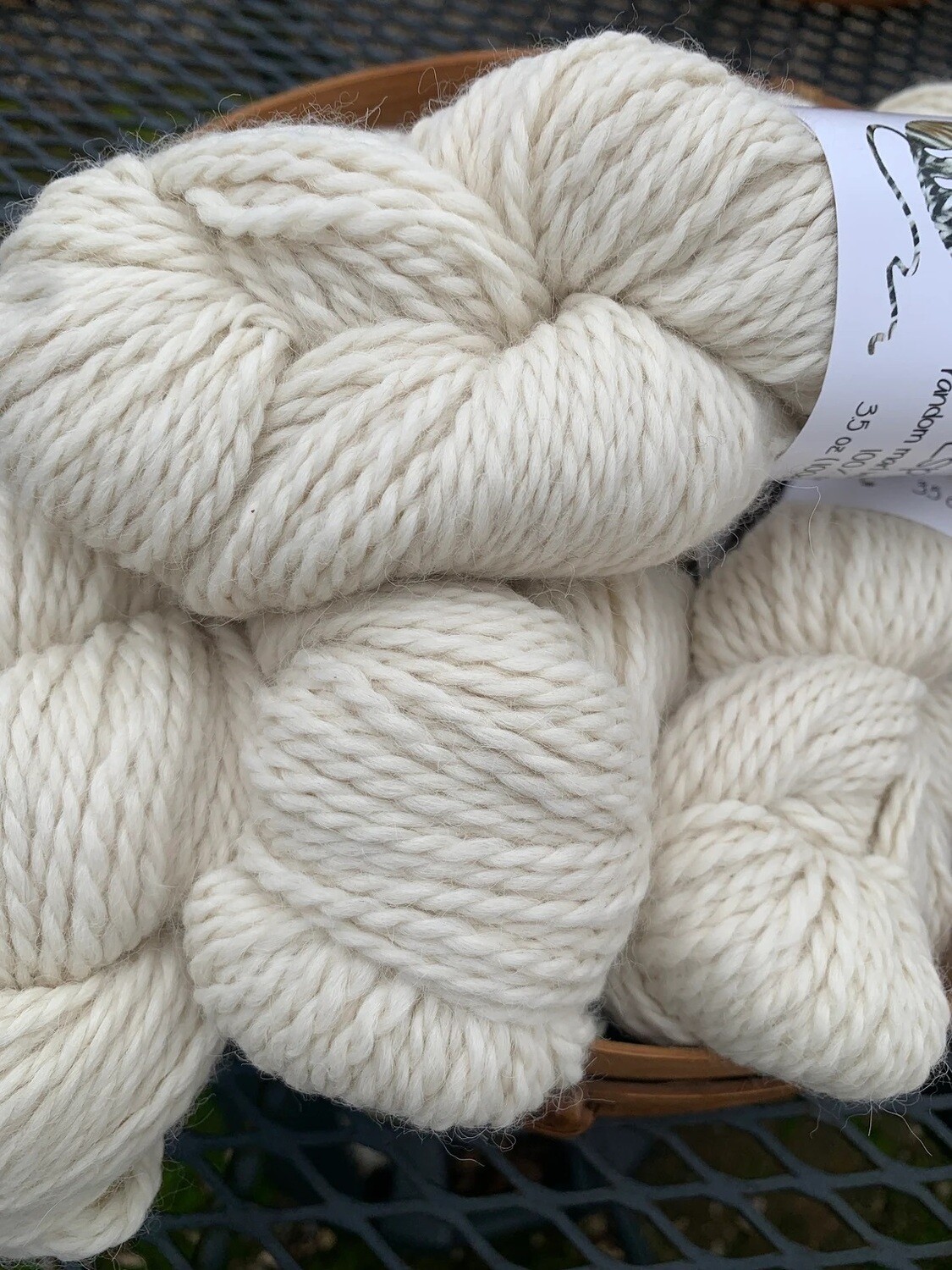 Espiral Alpaca Yarn - White
