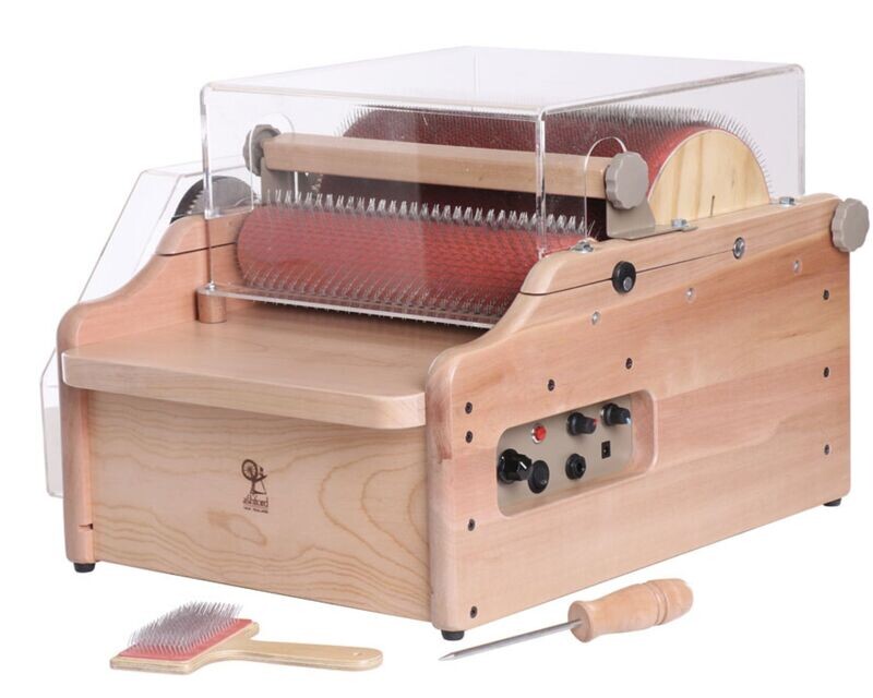 Ashford e-Drum Carder, 72 PPSI, 30cm / 12&quot; Width