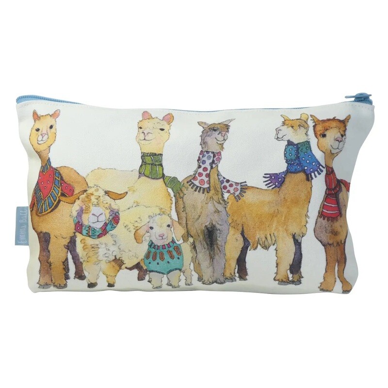 Alpacas &amp; Friends Zipped Pouch