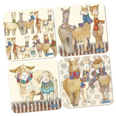 Alpacas & Friends Assorted Coasters