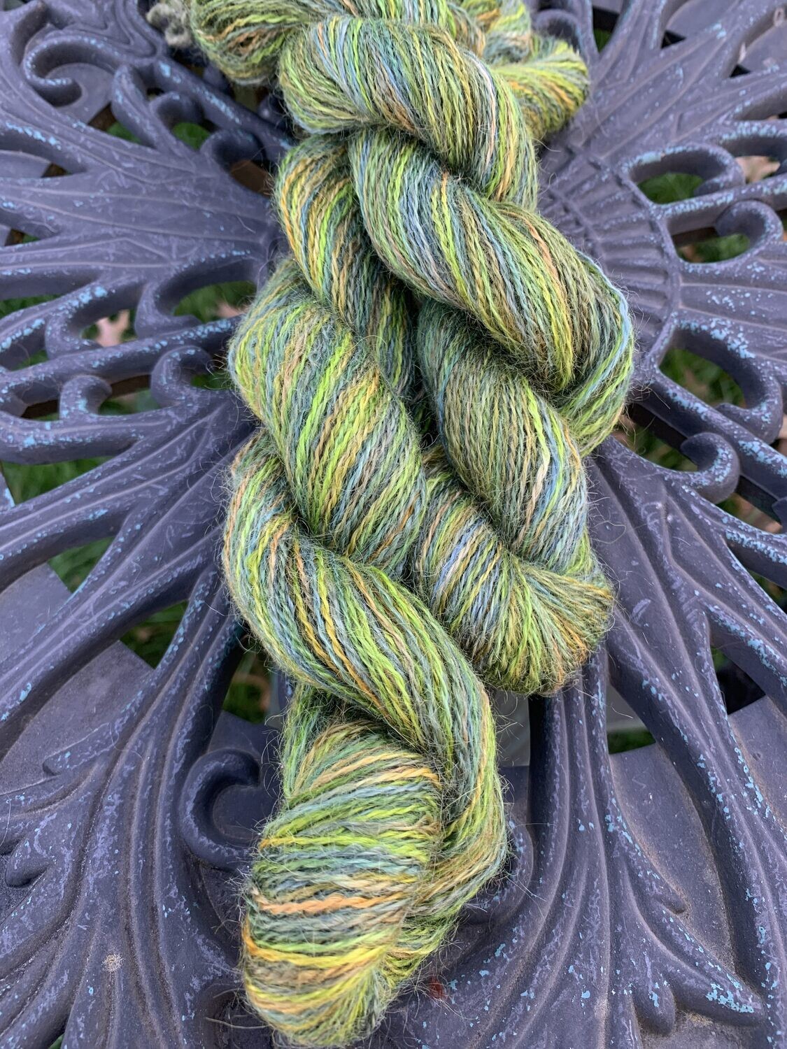 Suri Alpaca Yarn - Shades of Green