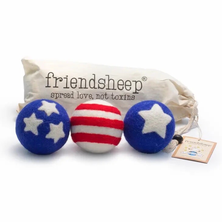Stars &amp; Stripes Dryer Balls