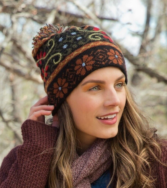 Mariana Alpaca Hat - Amber