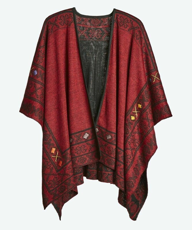 NEW Celtic Alpaca Ruana