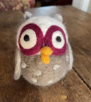Needle Felted Owl
