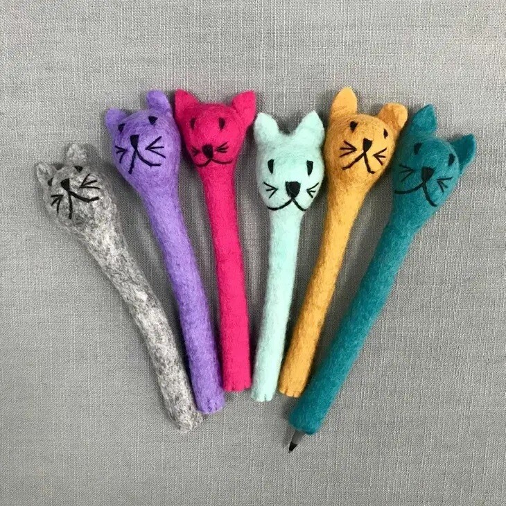 Cat Pencil Toppers