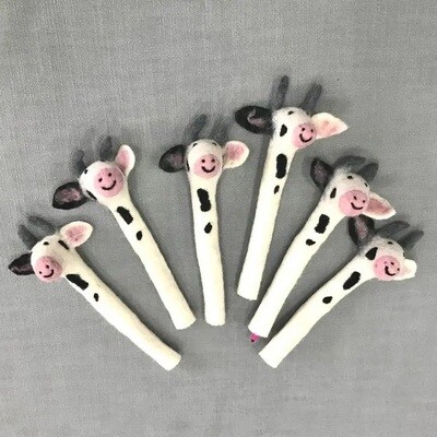 Cow Pencil Toppers