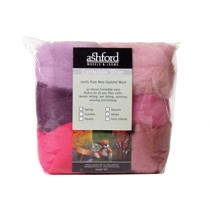Corriedale Sliver Pack - Spring