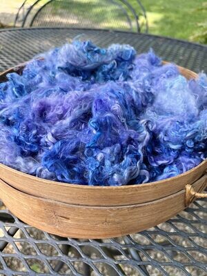 Suri Alpaca Fiber, 5 Inches, Aster