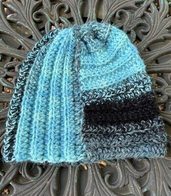 Peabody Alpaca Cap - Blue Curacao