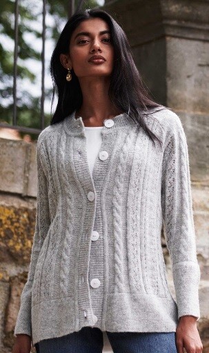 Cross Stitch Cardigan