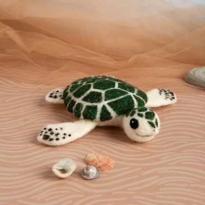 Baby Sea Turtle Needle Felting Kit