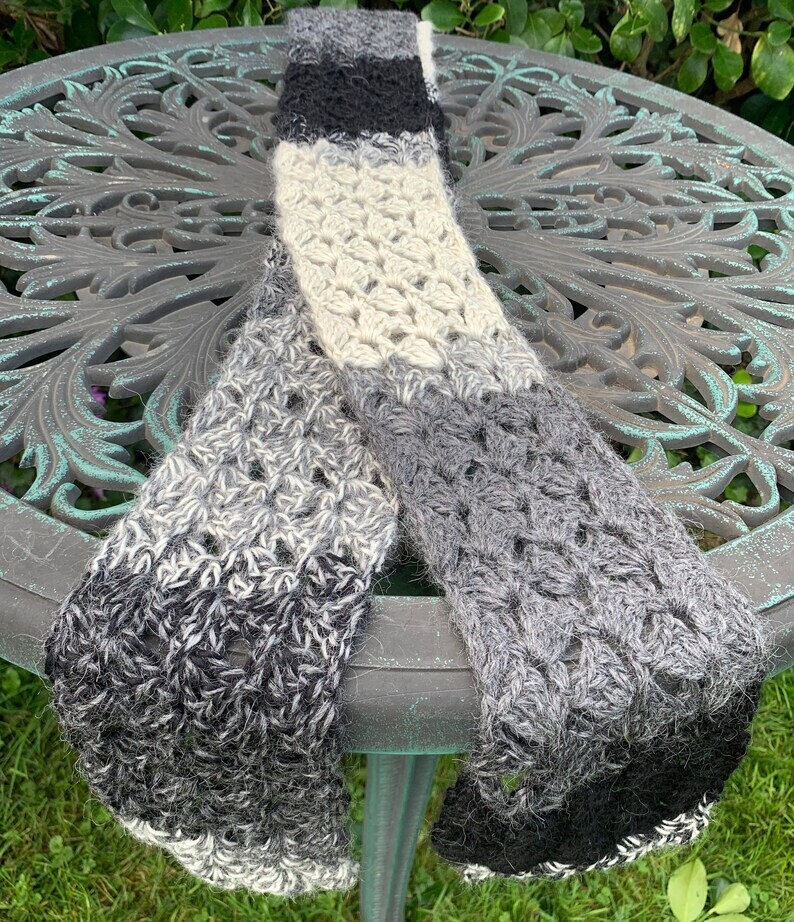 Espiral Spring Petals Alpaca Scarf - Barranca