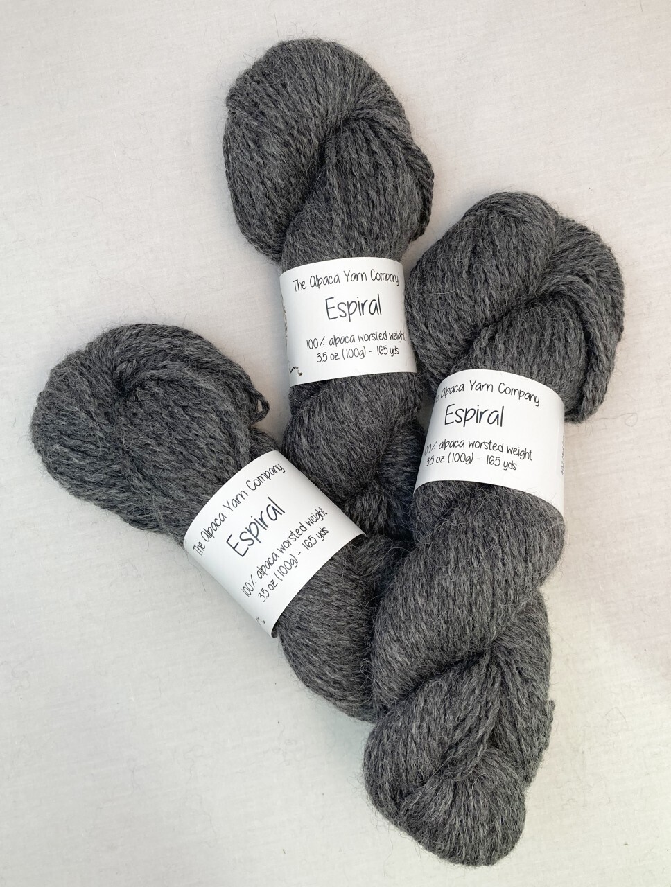 Simplemente Alpaca Yarn - Stone Gray