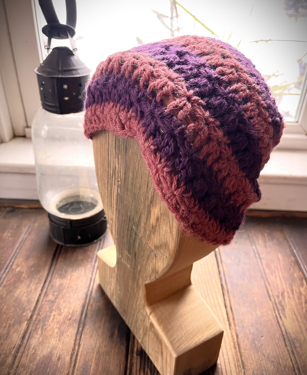 Star Striped Alpaca Cap