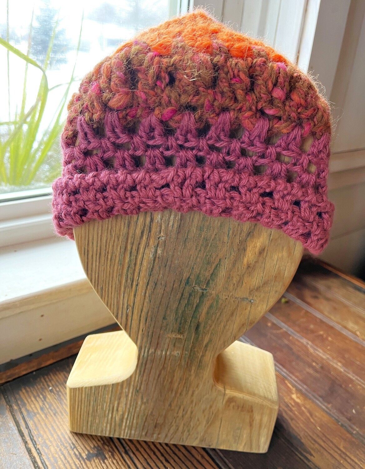 Striped Alpaca Wool Cap
