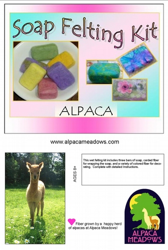 Alpaca Soap Felting Kit