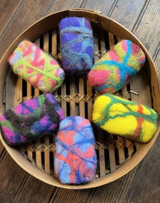 Soap Wet Felting Class