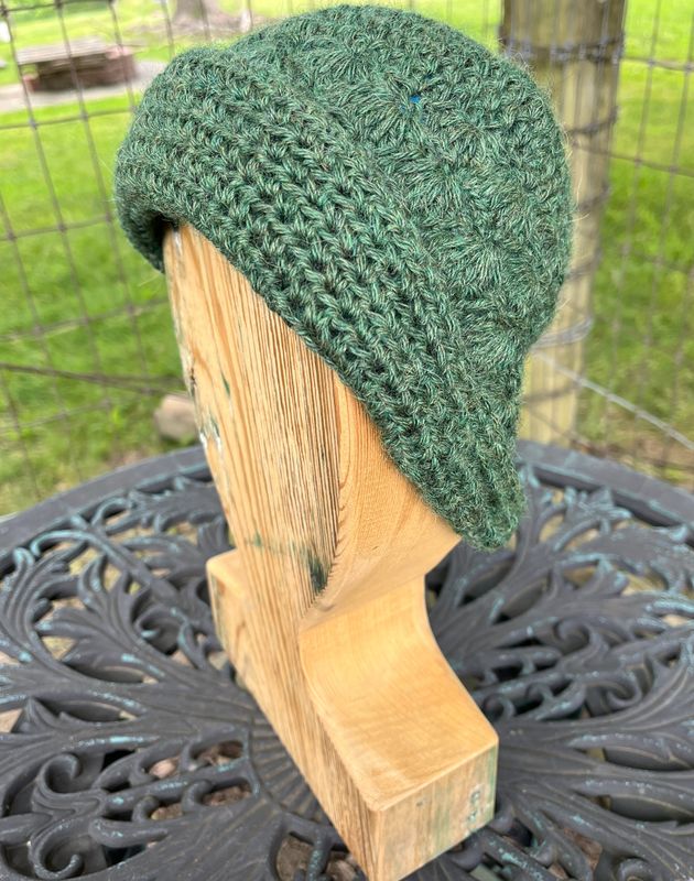 Alpaca Shell Stitch Bucket Hat