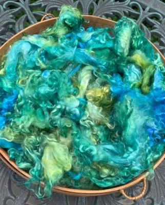 Mohair, 5 Inches, Emerald Princess