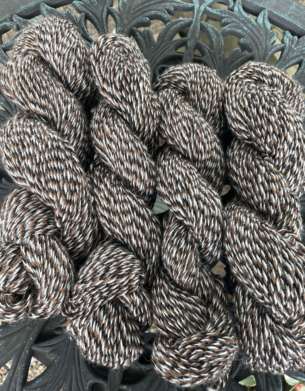 Barberpole Alpaca Yarn - Annalise, Amelia, Derecho