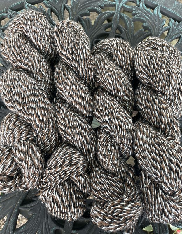 Barberpole Alpaca Yarn - Annalise, Amelia, Derecho