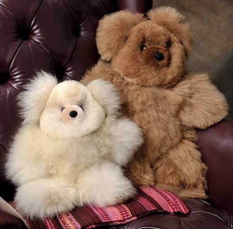 Baby Alpaca Teddy Bears - 12"
