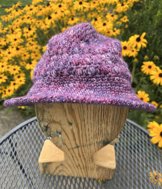 Alpaca Puff Stitch Bucket Hat