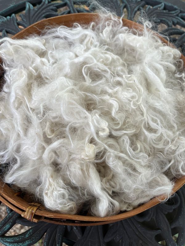 Mohair, 4 Inches, White, Ike