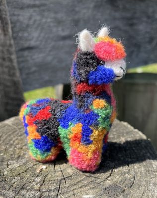Tiny Stuffed Alpacas