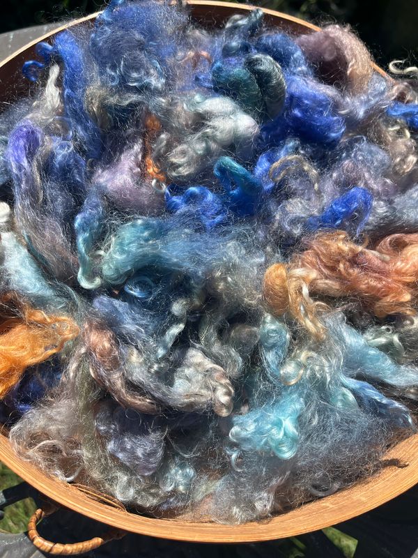 Mohair, 5 Inches, Night Sky