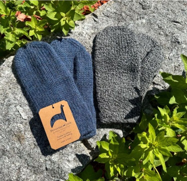 Fleece Lined Alpaca Mittens