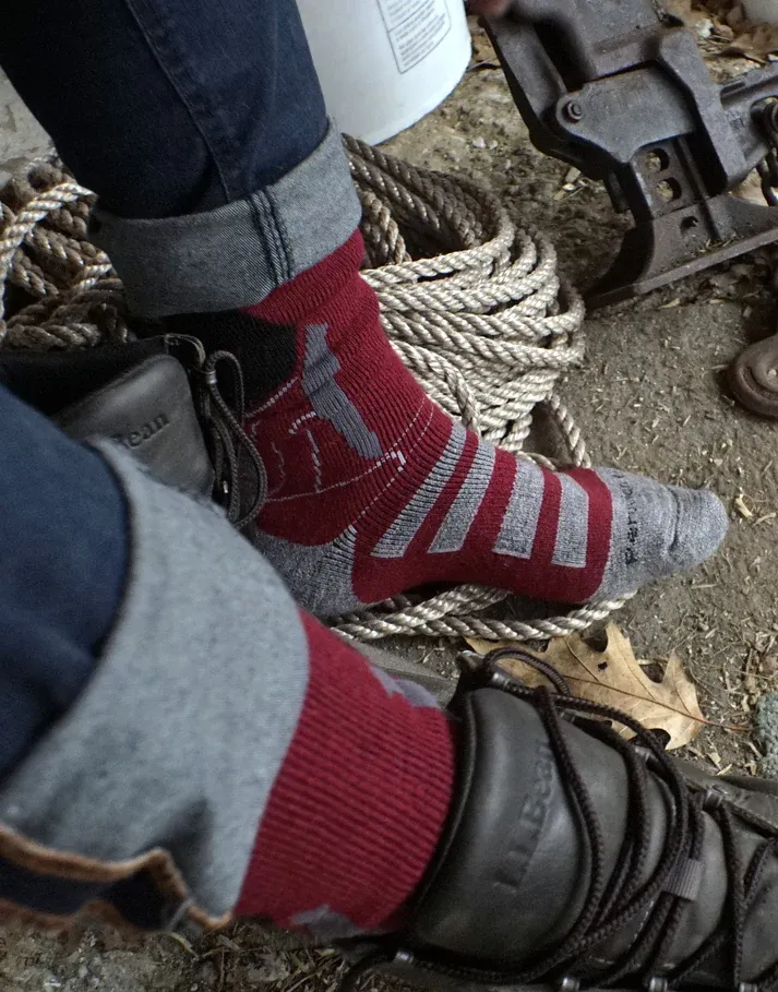 Fun Outdoor Alpaca Socks