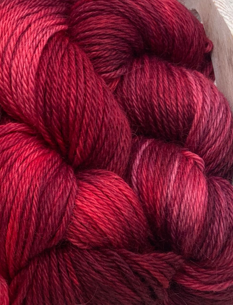 Paca-Paints Alpaca Yarn - Garnet Gardens