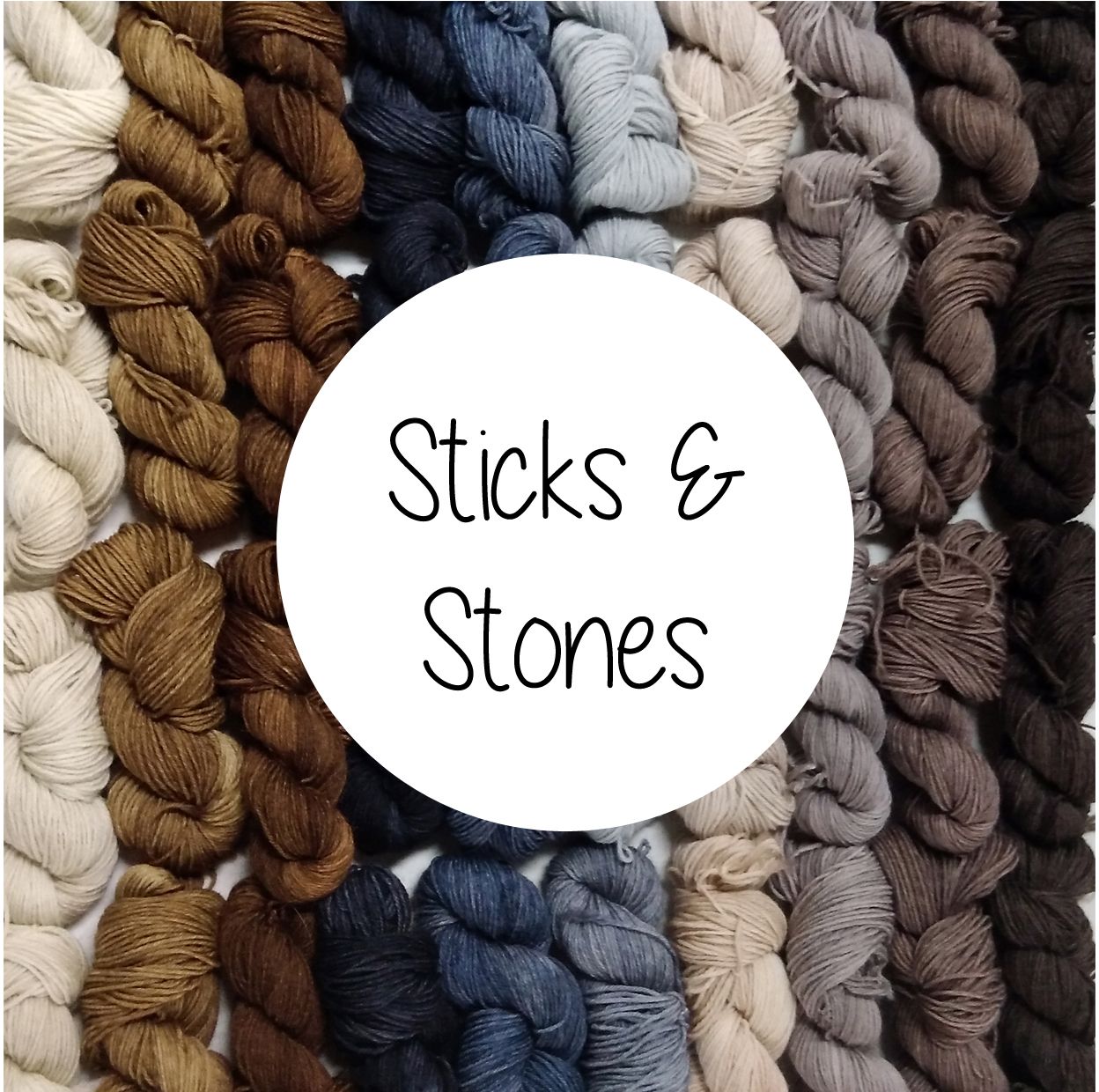Mini Madness Yarn Packet - Sticks and Stones