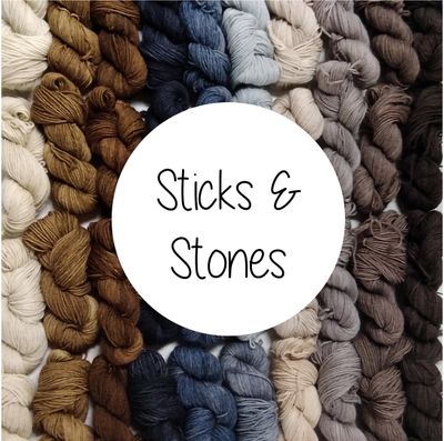 Mini Madness Yarn Packet - Sticks and Stones