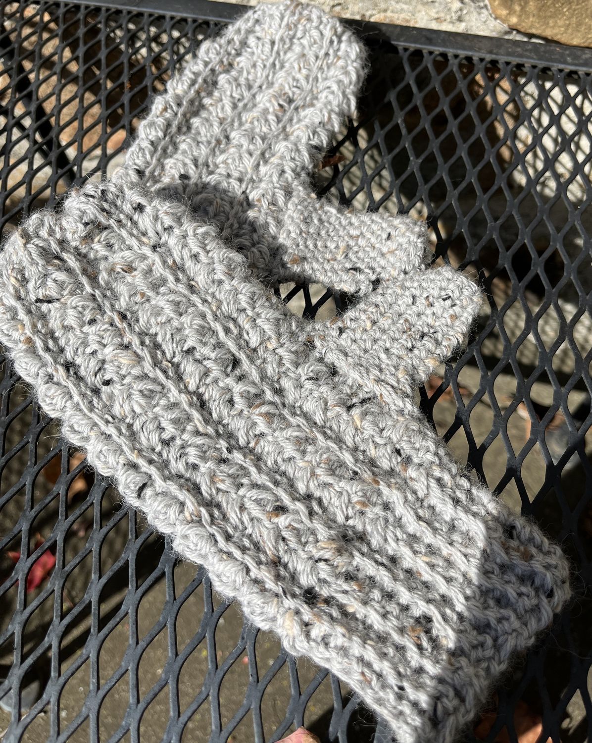 Wintertide Alpaca Mittens - Highland Fog