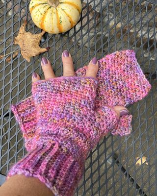 Fingerless Alpaca Gloves - Betony